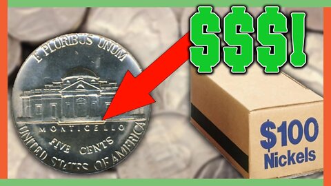 RARE ERROR NICKELS WORTH MONEY - COIN HUNTING TIPS!!
