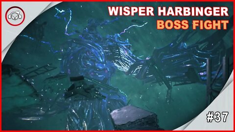 Final Fantasy VII Remake, Cap 18, Wisper Harbinger Boss Fight, Gameplay #37 PT BR