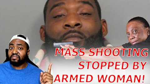 Armed Hero Woman SAVES KIDS Lives By KILLING Mass Shooter Armed With AR-15!