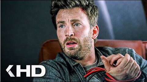 Plane Fight Scene - Ghosted (2023) AppleTV+