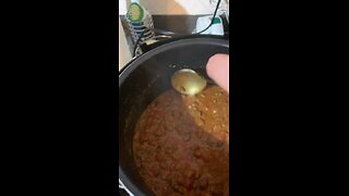 Dad’s home made chilli