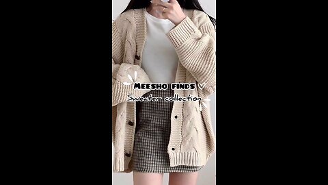 Korean sweater collection on messho