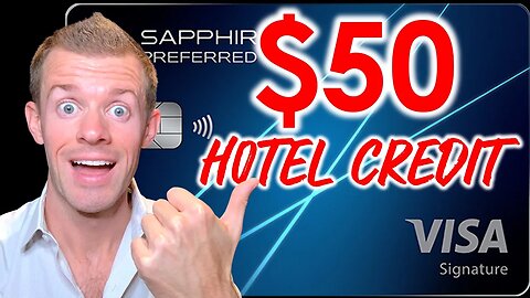 Chase Sapphire Preferred $50 HOTEL CREDIT! (How to Use It | Demo)