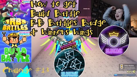 AndersonPlays How to Get Build Battle RB Battles Challenge Winner + How to Get Winner's Wings