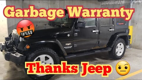 Garbage Jeep Warranty | Thanks for making my decision so easy