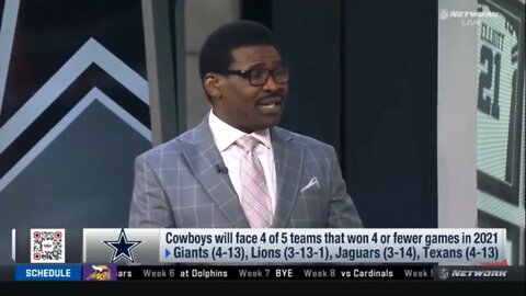Micah Parsons and Michael Irvin 🔥go over the #Cowboys 2022 schedule