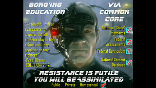 IN TIME WE ARE BORG RESISTANCE IS FUTILE THE NEW WORLD ORDER IS NOW