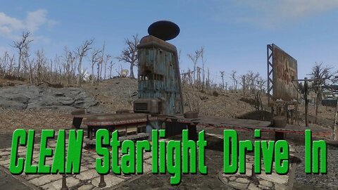 Fallout 4 - CLEAN Starlight Drive In- PC/Xbox