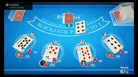 Clubhouse Games: 51 Worldwide Classics (Switch) - Game #22: Blackjack