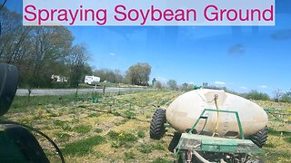 spraying Soybean Ground