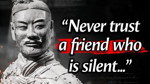 Sun Tzu's Quotes || which are better to be known when young to not regret in old age !!