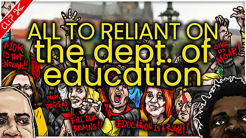 All too reliant on the department of education | Discussing $1.75T student loan debt clip