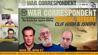 MAR 26 WAR CORRESPONDENT: SPECIAL REPORT WITH CLIF HIGH JSNIP4 & JEAN-CLAUDE