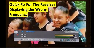 Troubleshooting Receiver Displays the Wrong Frequancy