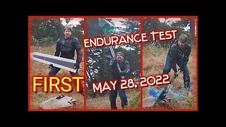 Giant Sword First Endurance Test! Against Water Jugs: May 28 2022!