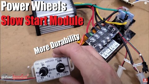 Modified Power Wheels with East Coast Power Up Soft Start Module (12 Volt Conversion) | AnthonyJ350