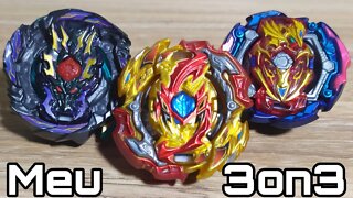 MEU DECK 3on3!! - Beyblade Burst Standart