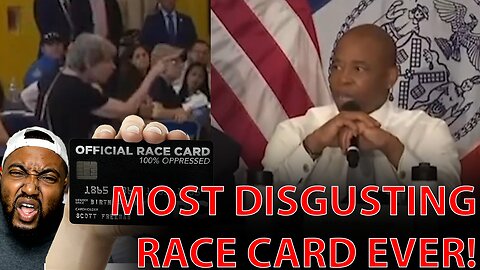 WOKE NYC Mayor Eric Adams Pulls DISGUSTING Race Card On White Woman Confronting Him Over Rising Rent