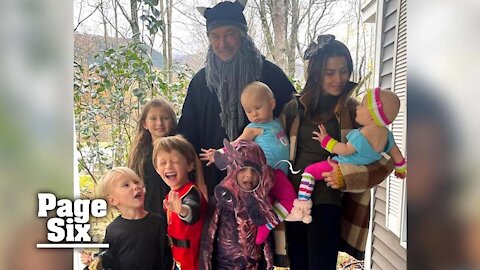 Alec Baldwin smiles in family Halloween pics in aftermath of tragic 'Rust' shooting