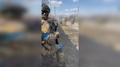 🇺🇦GraphicWar18+🔥American Legion Volunteers Liberate Kyiv Villages Another Day in Paradise #Shorts