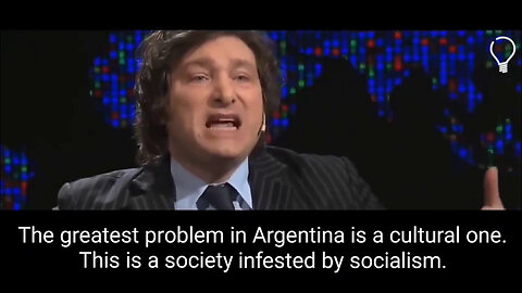 Javier Milei: "Argentina is divided into two groups, those who Produce and Political Parasites!" 🪳