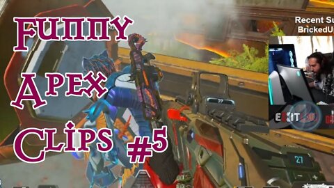 Shiv wants Horizon Qs; doop has hotel privileges; Snip3's an AI | Funny Apex clips #5 | May 2022