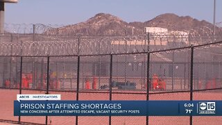 Prison staffing shortages highlighted amid ABC15 investigations