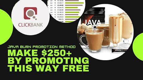 (JAVA BURN Promotion Method) Promote Affiliate Links For Free, Free Traffic, Free Training