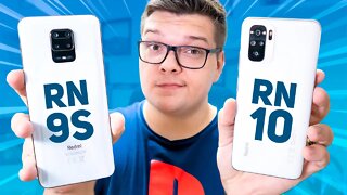 Redmi Note 10 vs Redmi Note 9S - TEM TANTA DIFERENÇA ASSIM? Comparativo!