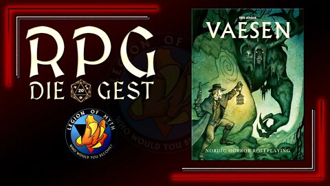 [#07-2.1] Vaesen: Nordic Horror Roleplaying - (PDF overview and partial unboxing)