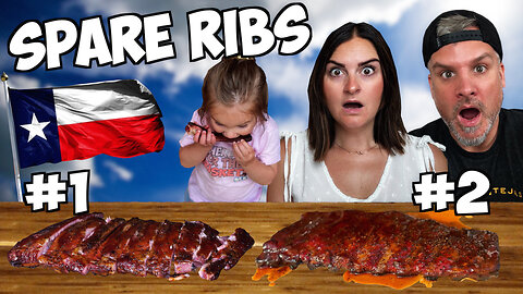 Brits BBQ [Texas Style Spare Ribs] for the first time | 2 Attempts At Spare Ribs