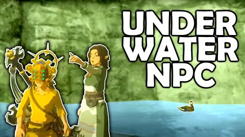 UNDER WATER NPC - Zelda Breath of the Wild (BotW) - BASEMENT