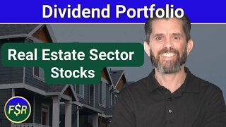 I Bought 3 Stocks & Sold 6 | Dividend Investing | Real Estate Sector