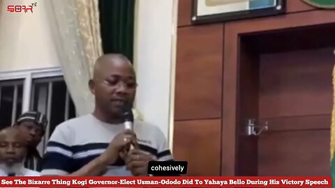 Watch The Bizarre Thing Kogi Governor-Elect Usman-Ododo Did To Yahaya Bello .