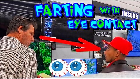 FARTING with EYE CONTACT Again!!! (Funny Wet Fart Prank)