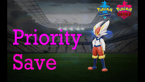 Pokemon SWSH WiFi Battle: Priority for the Save