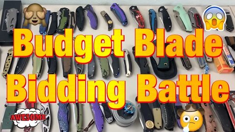 Budget Blade Bidding Battle ! Details in the comments section and description section below !