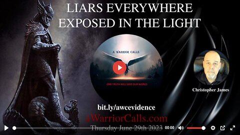 MORE GOVERNMENT LIES EXPOSED - Christopher James (A Warrior Calls)