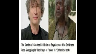 Sandman Creator Exposed as Hypocrite over The Rings of Power