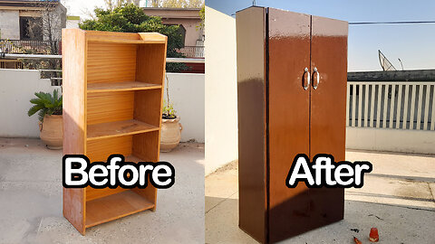 Restoring Wooden Cabinet | How to restore wooden cabinet at home | DIY