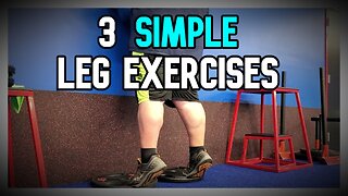 3 Body Weight Leg Exercises | Fat Man Fitness #2