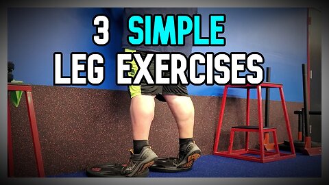 3 Body Weight Leg Exercises | Fat Man Fitness #2