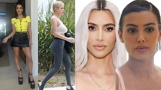 Kim Goes Skinnier In Hopes Of Looking Youthful Like Kanye’s Wife Bianca Censori
