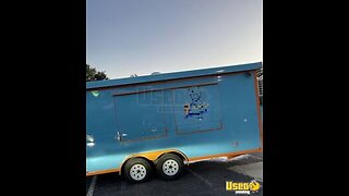 2022 - 8' x 16' Very Lightly Used Mobile Kitchen Food Concession Trailer for Sale in Georgia