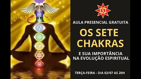 OS SETE CHAKRAS E SUA IMPORTÂNCIA NA EVOLUÇÃO ESPIRITUAL