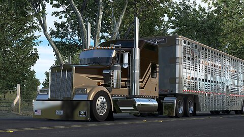 ATS 1.47 / Cattle Run / Personal SCS W9 Edit / B4RT's Wilson Silverstar