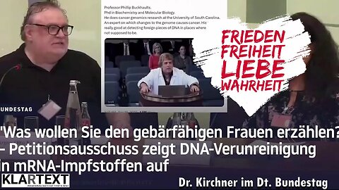 "Was wollen Sie gebärfähigen Frauen erzählen?" Dr. Kirchner