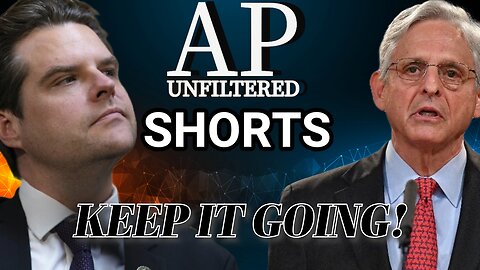 Shorts: Matt Gaetz Hold Merrick Garlands feet To The Fire