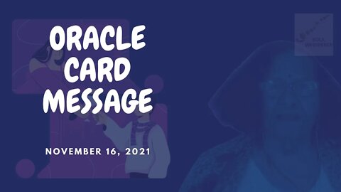 👁️‍🗨️ ORACLE CARD MESSAGE 👁️‍🗨️ - Check-In