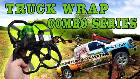Truck Wrap Combo Series FPV Drone Field Tiling